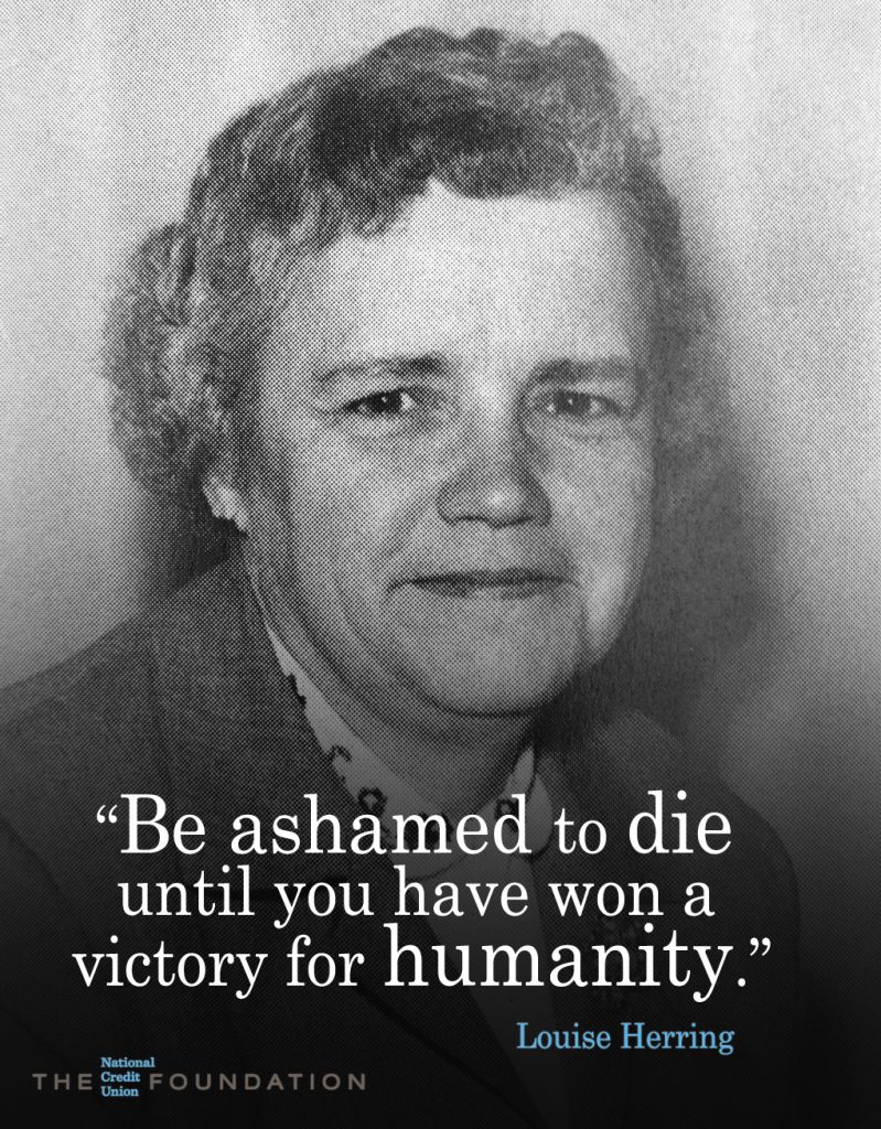 Louise Herring and Quote