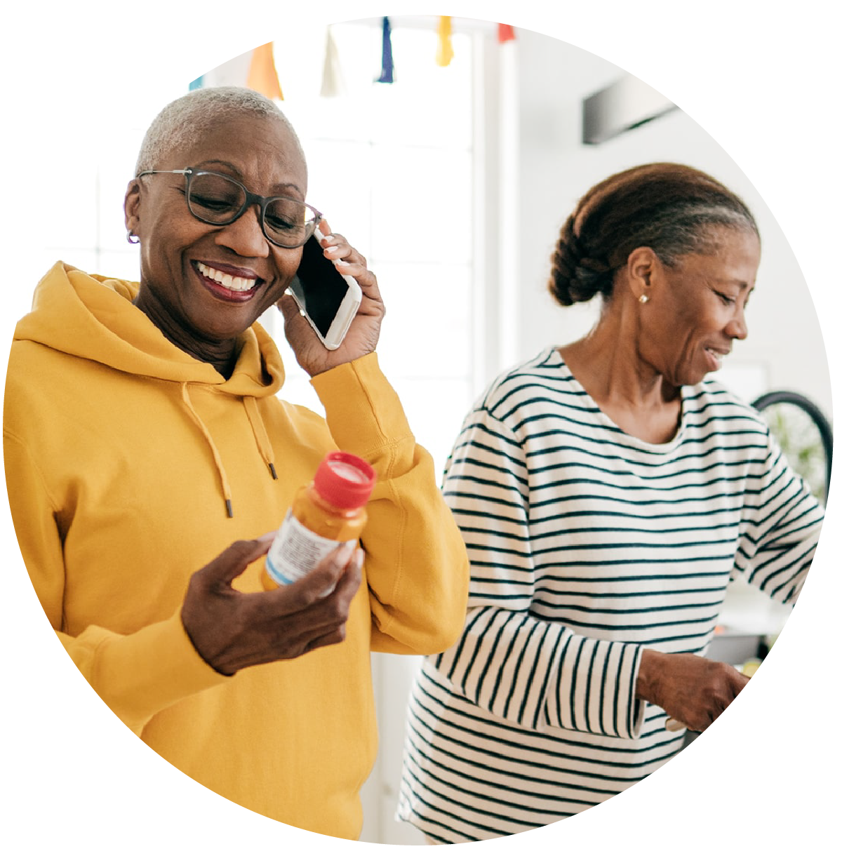 Woman on the phone