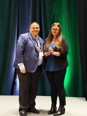 Mazie Wins the Rising Star Award from NEACH